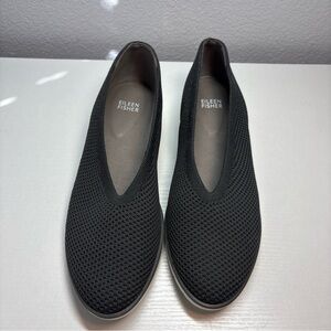 Eileen Fisher size 9 Slide On Grey Flats